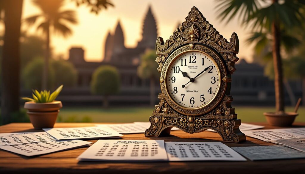 découvrez comment dire l’heure et les dates en khmer facilement grâce à des astuces simples et des exemples pratiques pour mieux communiquer au cambodge.