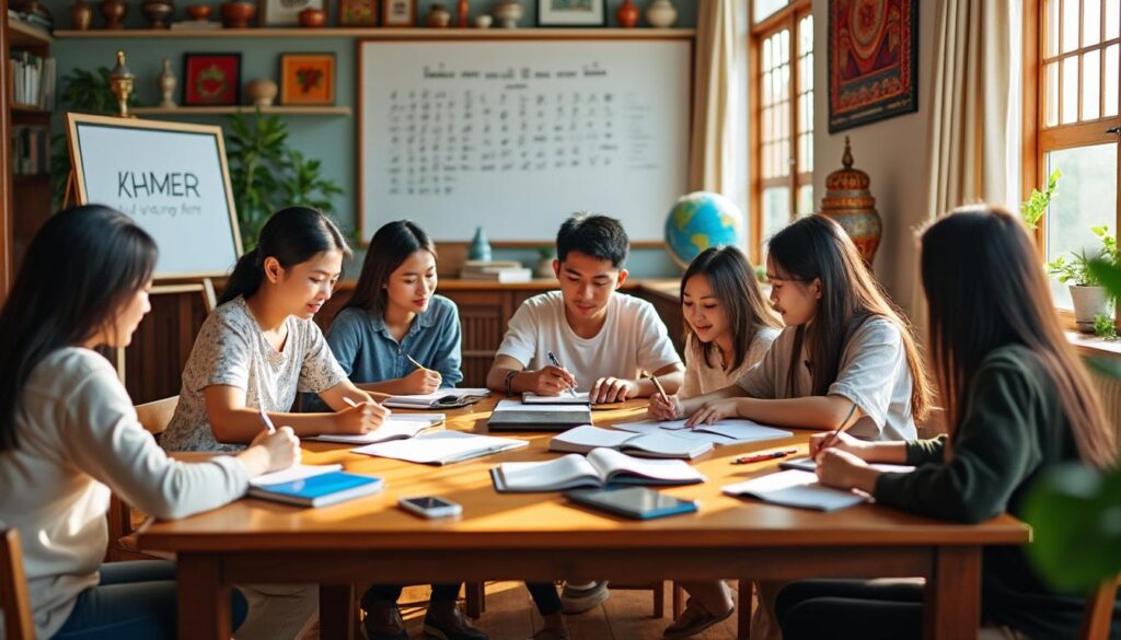 découvrez notre guide complet d’exercices de lecture khmère pour débutants en 2025. idéal pour progresser rapidement, améliorer votre prononciation et maîtriser les bases du khmer pas à pas !